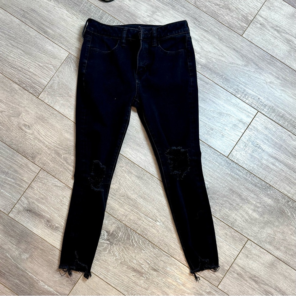 American Eagle Outfitters Women's Black Skinny Jeans